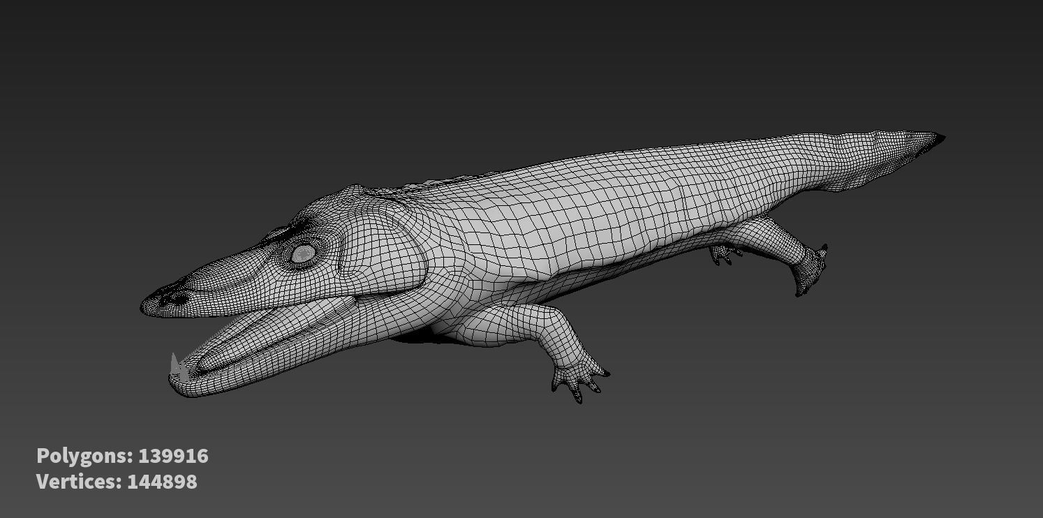 Extinct animals pack v5 3D model_13