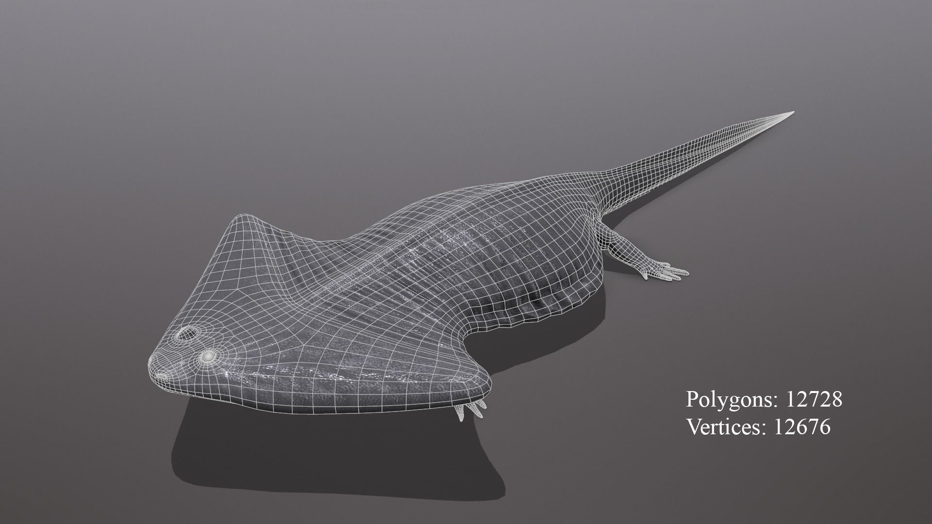 Extinct animals pack v5 3D model_80