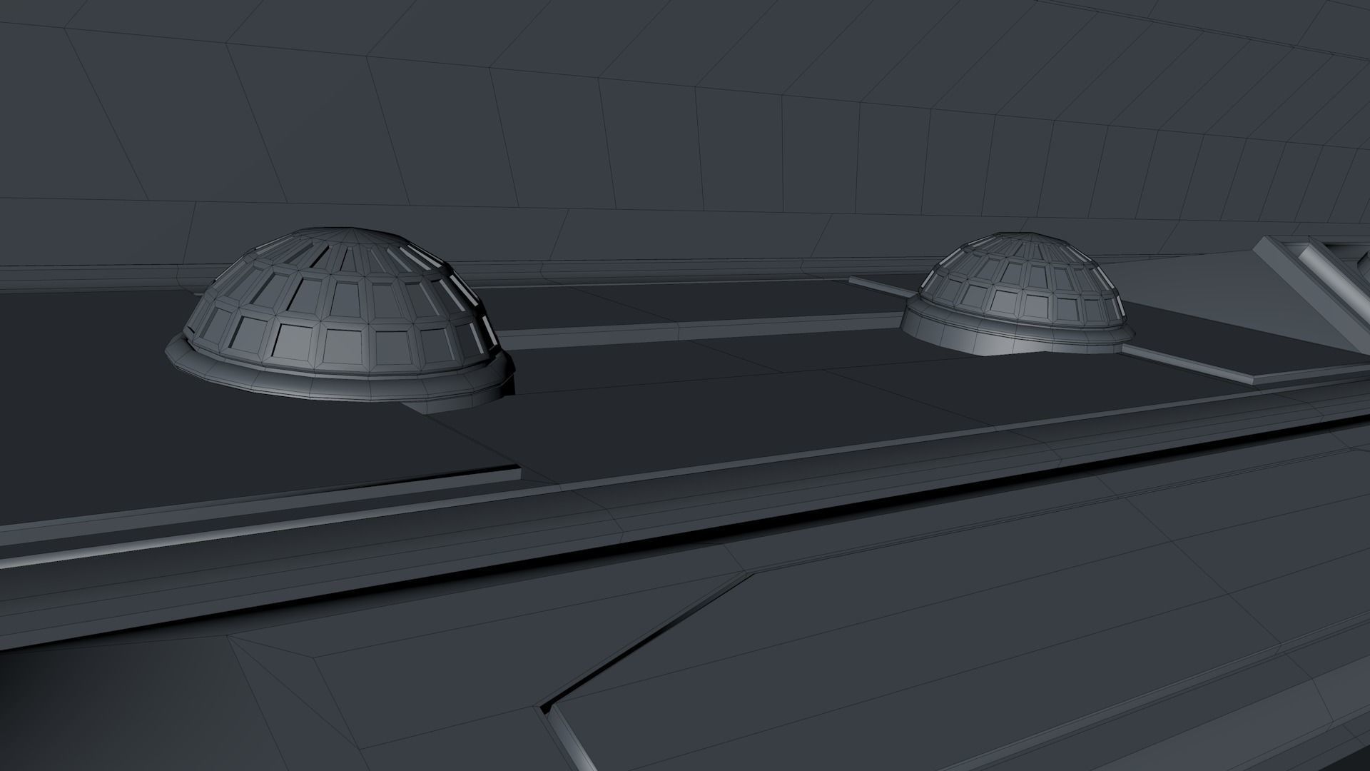 Sci Fi Corridor 3D model_10