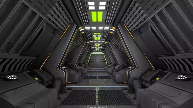 Sci Fi Corridor 