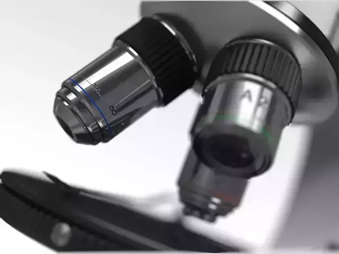 Microscope 3D model
