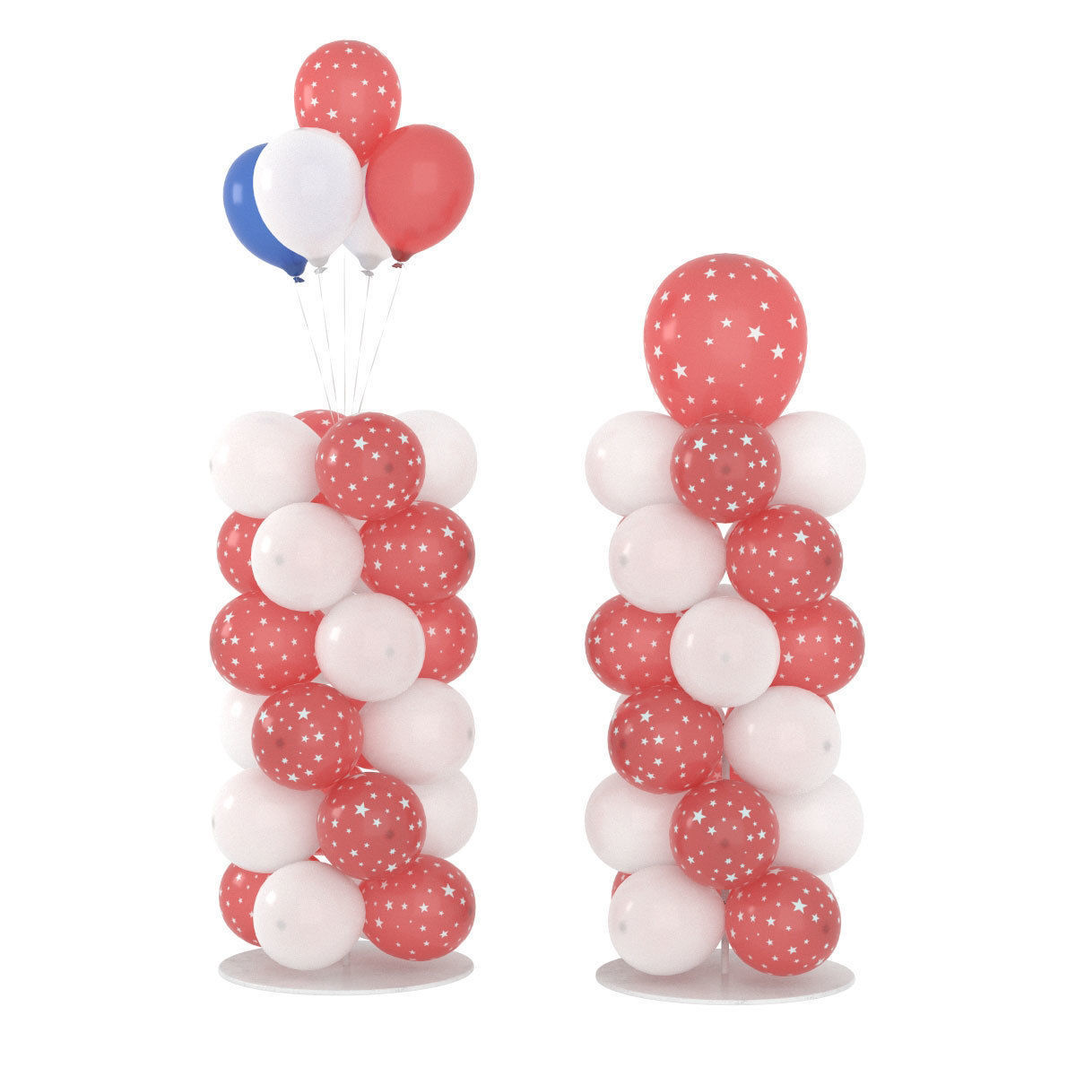 Balloons arches 3D model_3