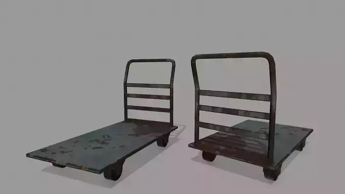 Trolley metal hand cart