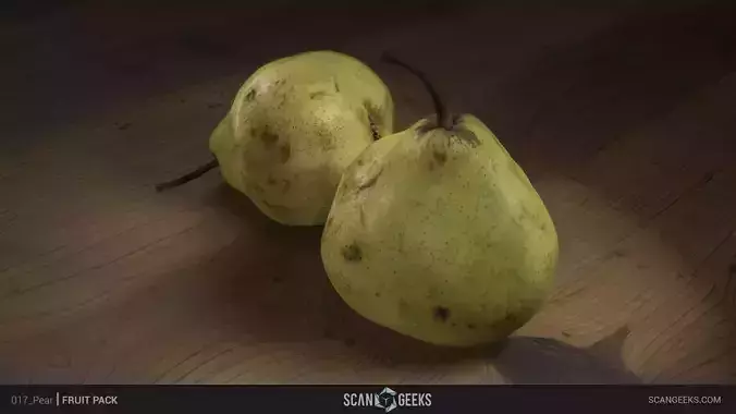 Pear - Photogrammetry Asset 3D PhotoScan 3D model