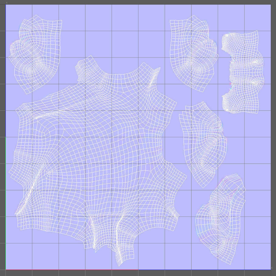 Polar Bear Modern Marble Sculpture Low-poly 3D model_20