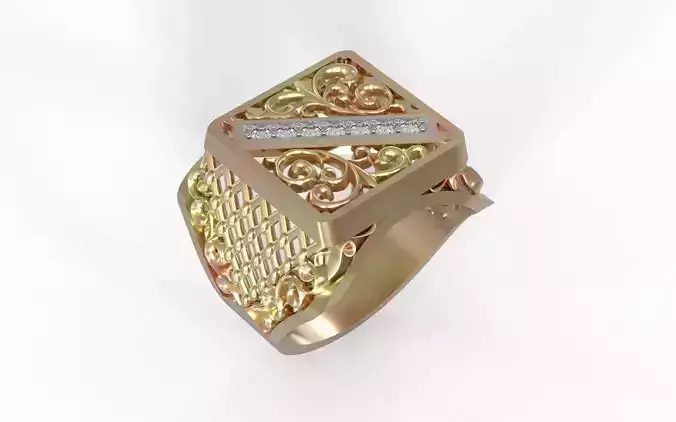 Pattern man ring sizes