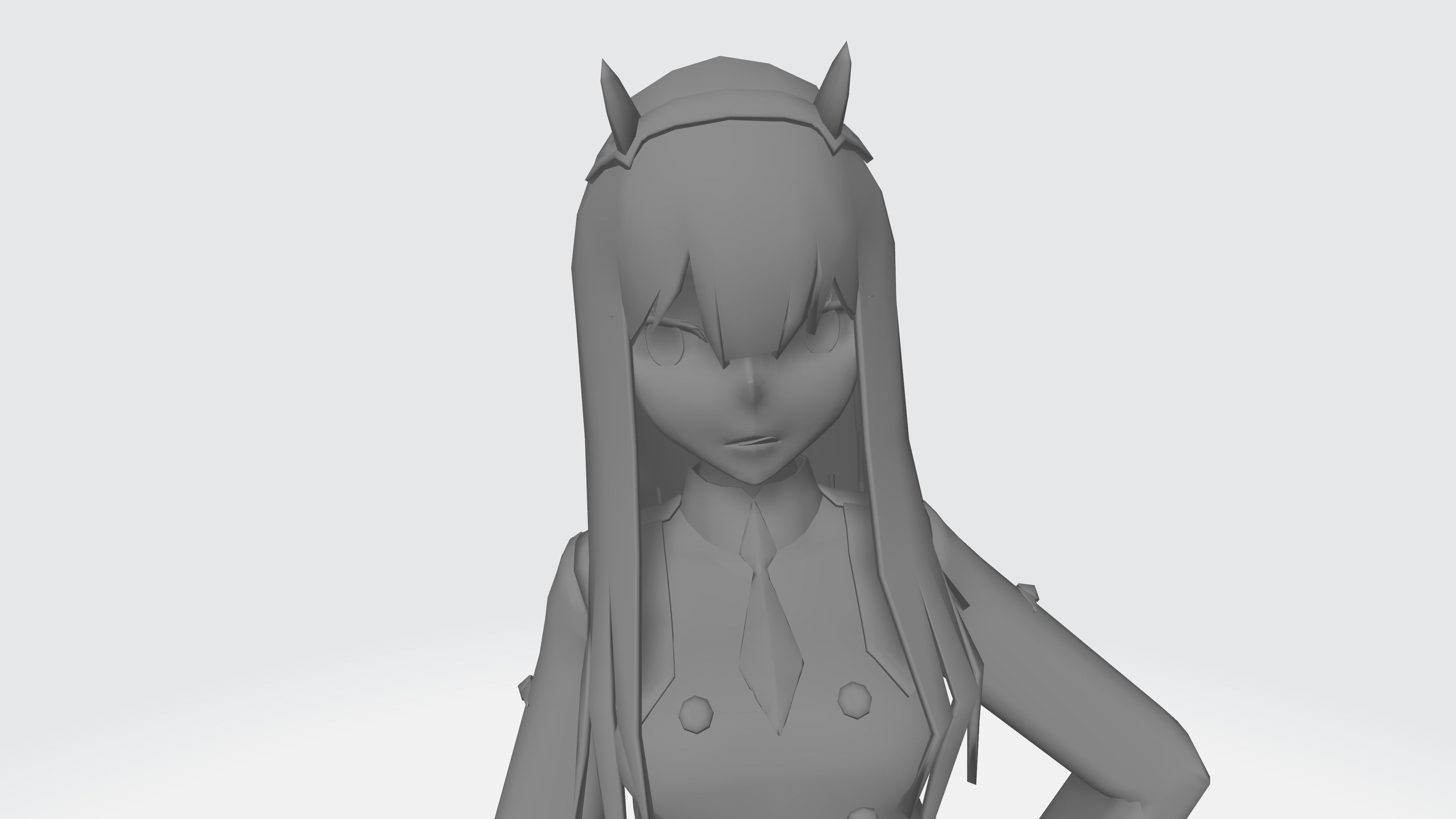 Zero Two - Darling in the Franxx 3D print model_2