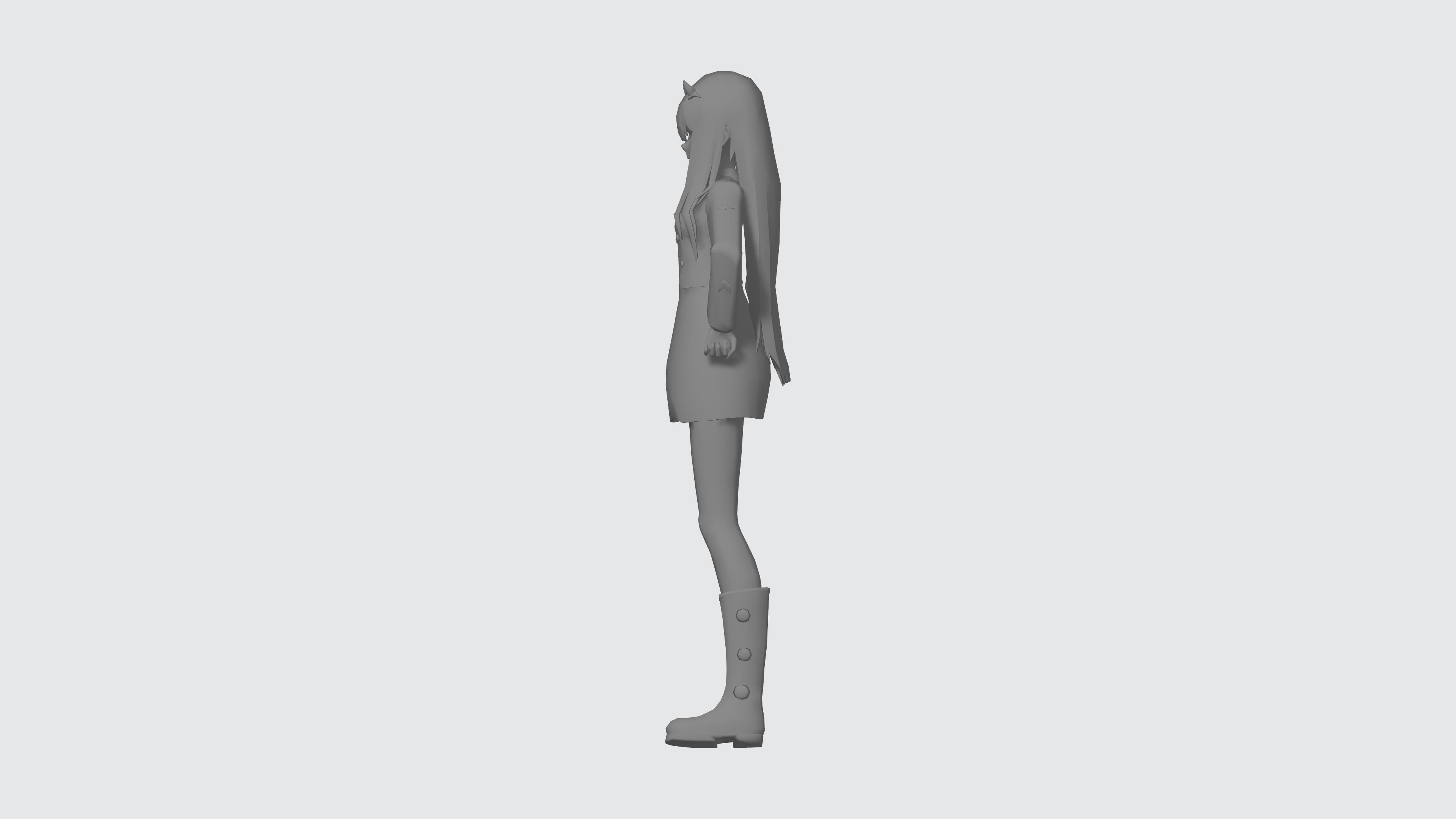 Zero Two - Darling in the Franxx 3D print model_6