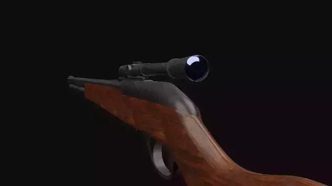 MARLIN 22 CAL MODEL mira 3D model