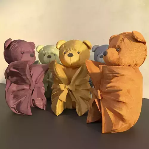 Cute Teddy Pillow Halley