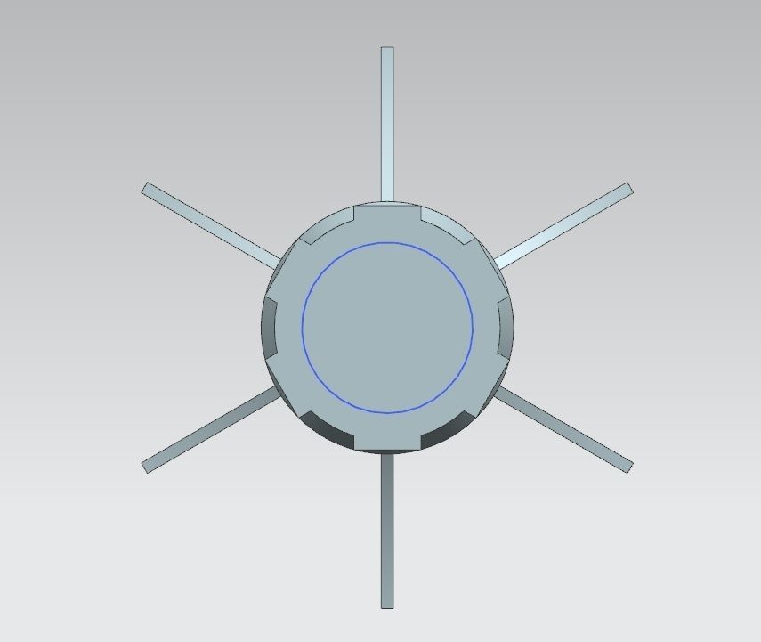 Venom Sith Lightsaber 3D Model 3D print model_3