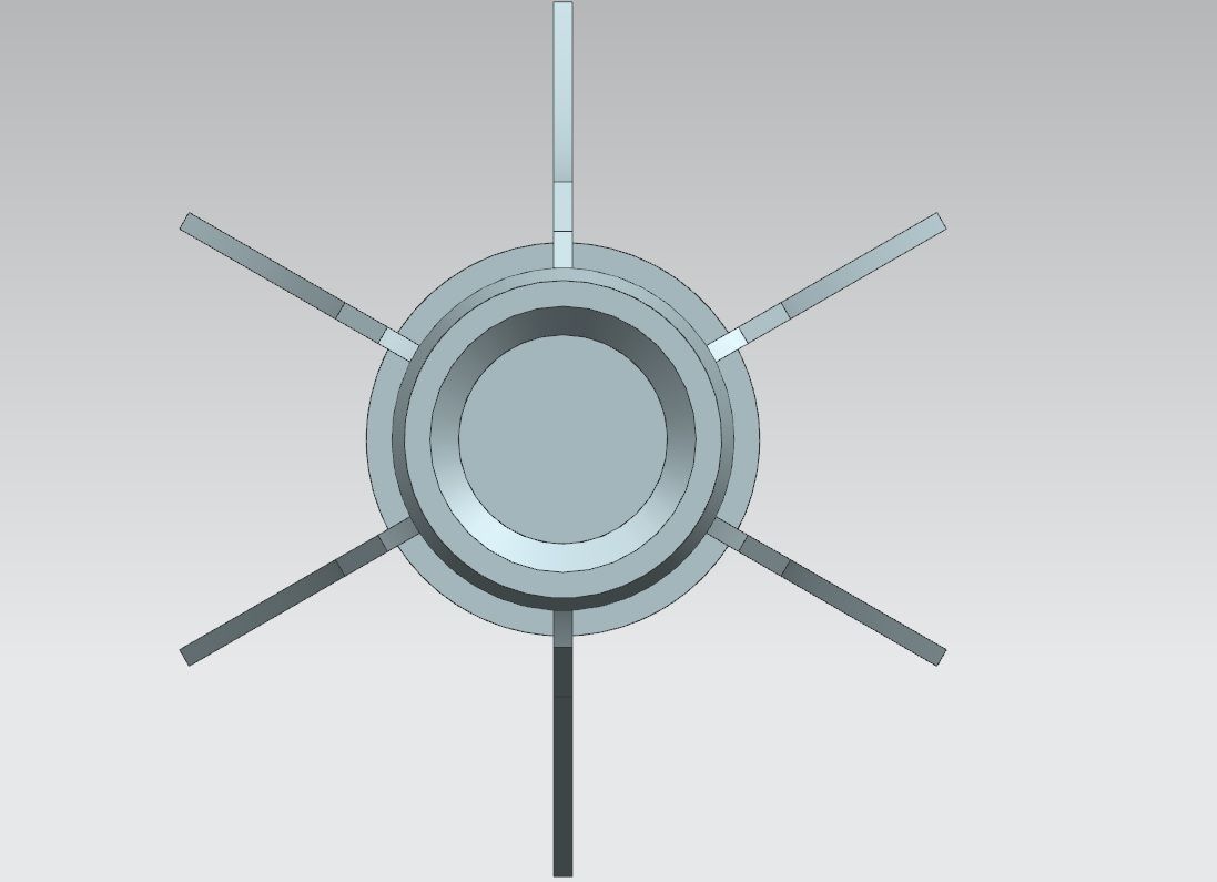 Venom Sith Lightsaber 3D Model 3D print model_4