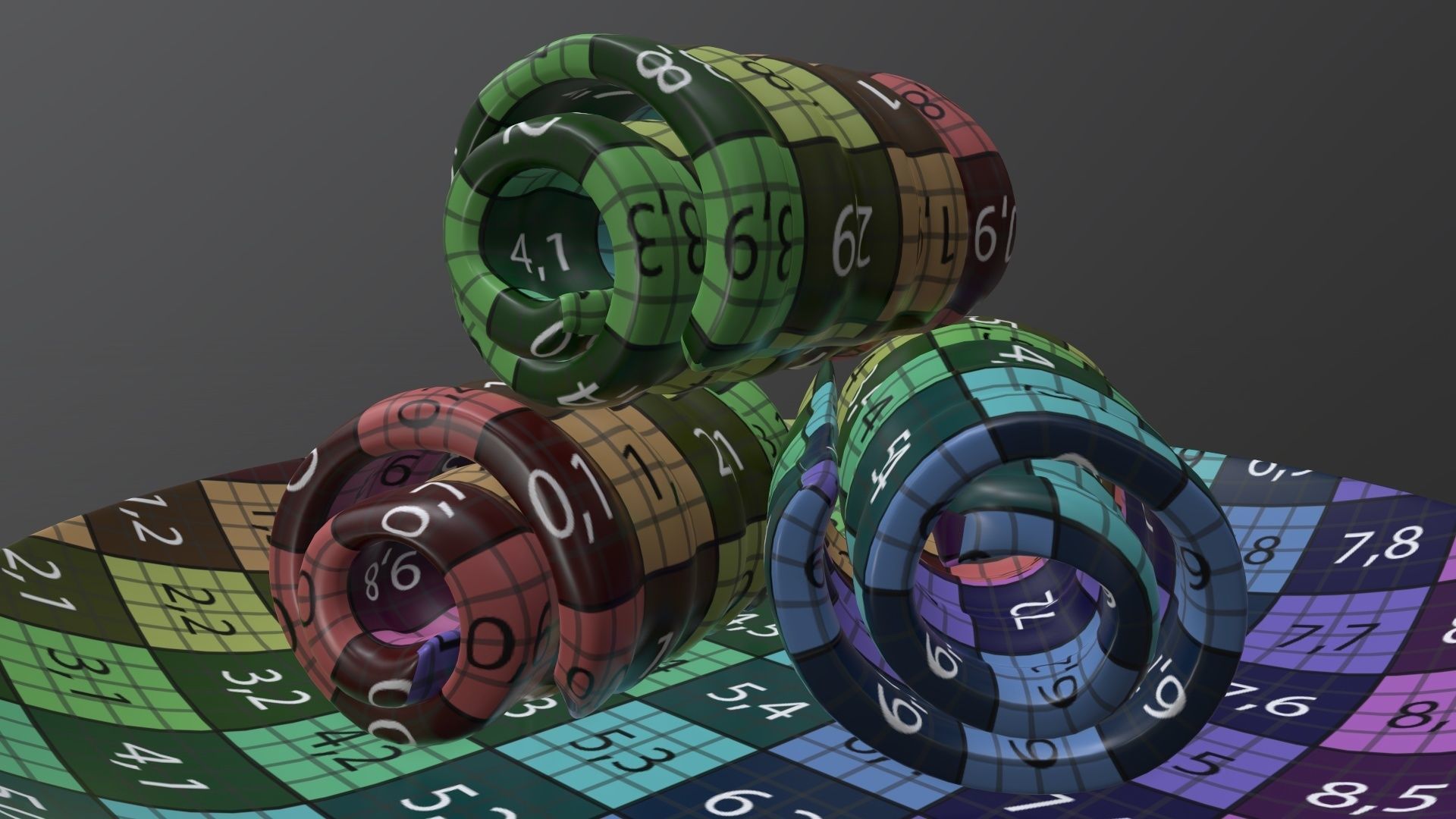 Butter on plate 3D model_13