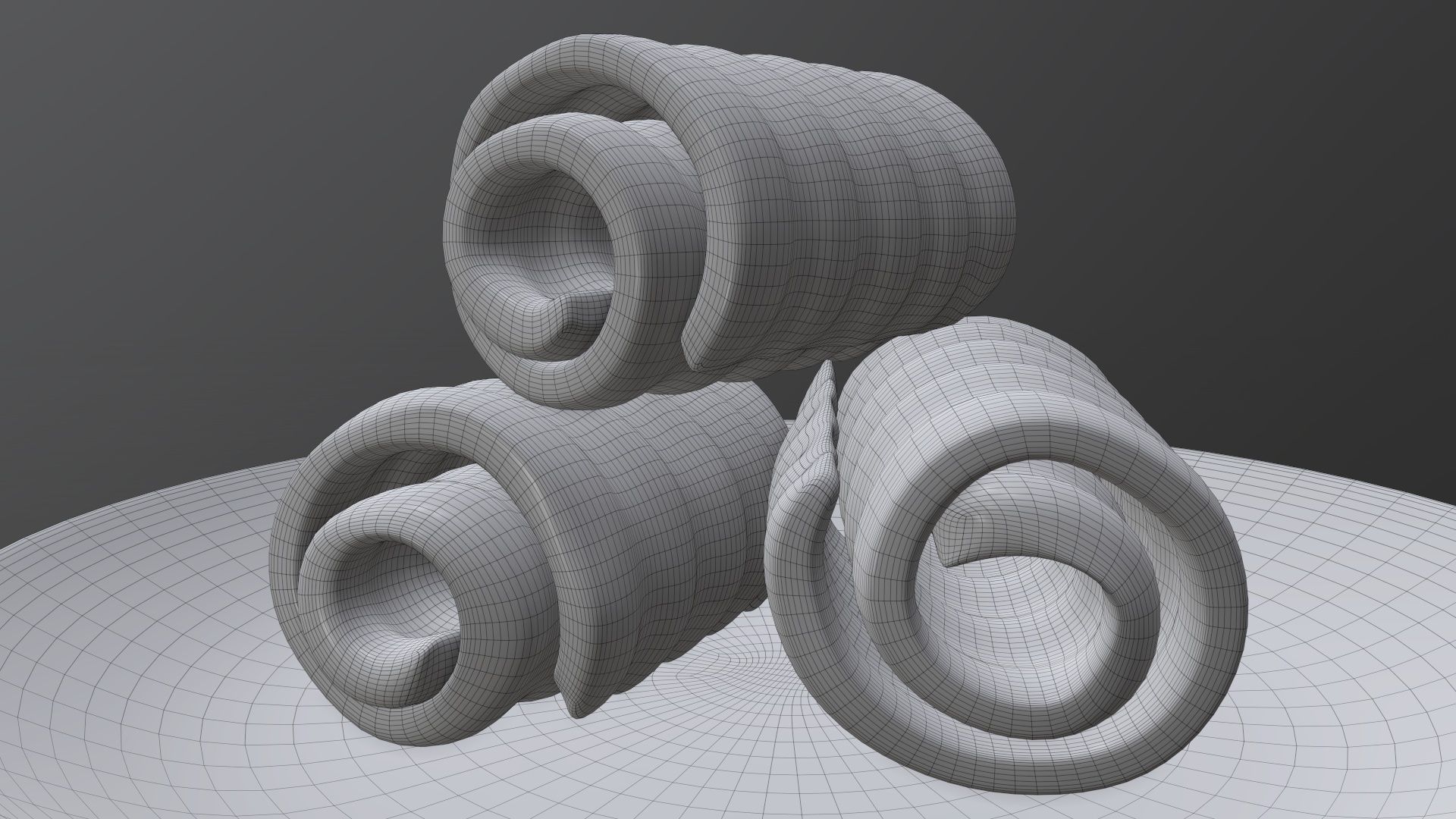 Butter on plate 3D model_8