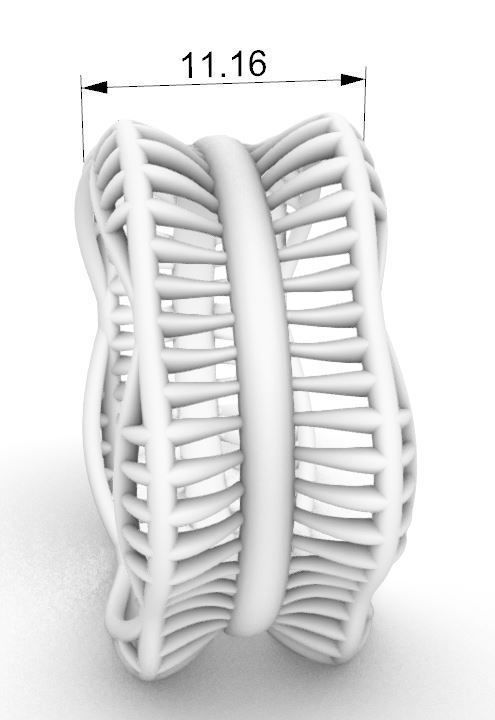 Ring air 3D print model_3