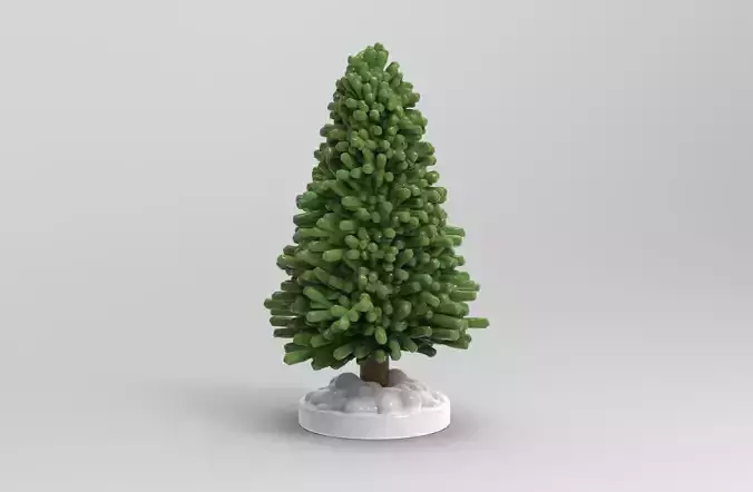 Christmas tree for 3d printing 3D print model