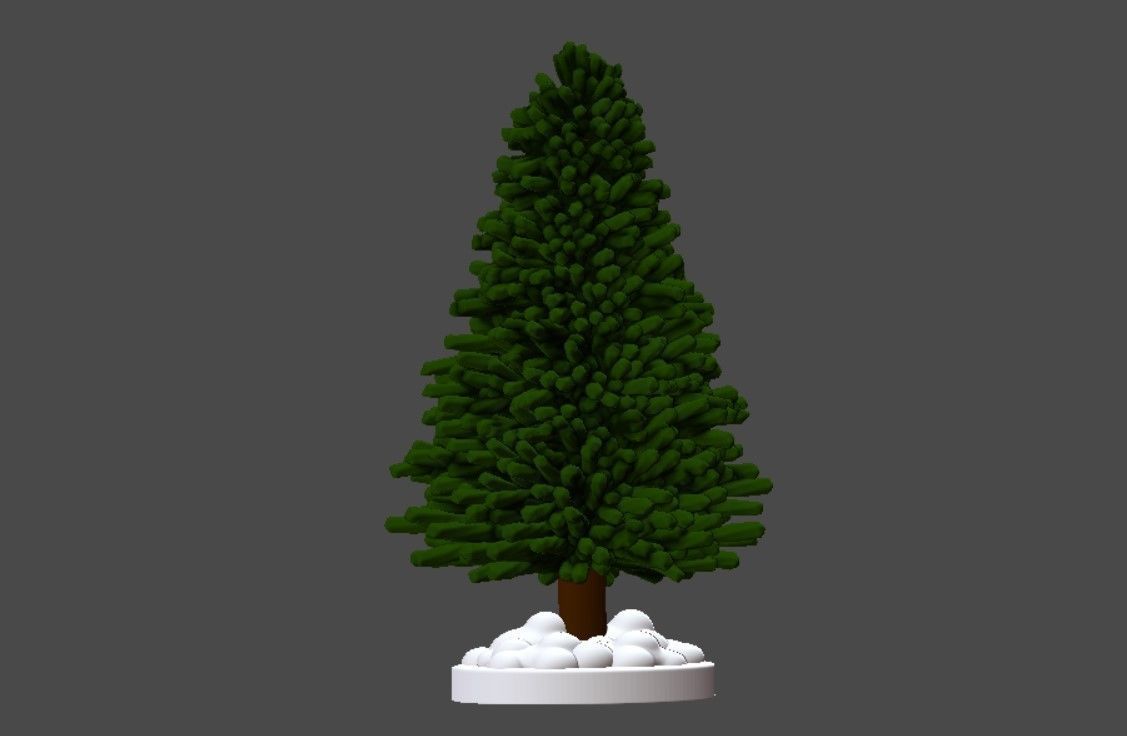Christmas tree for 3d printing 3D print model_1