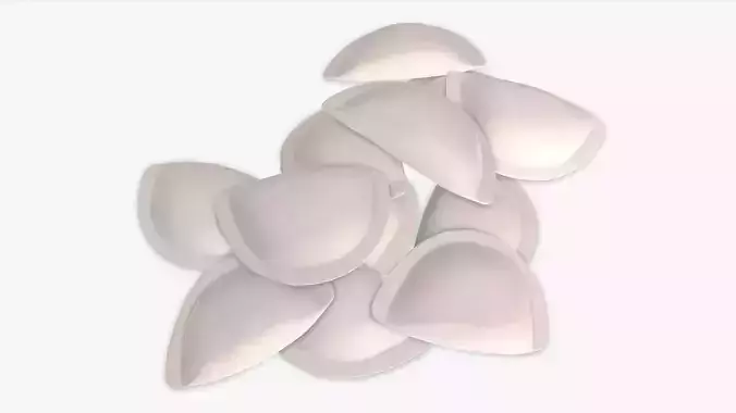 Dumplings food 01 3D model