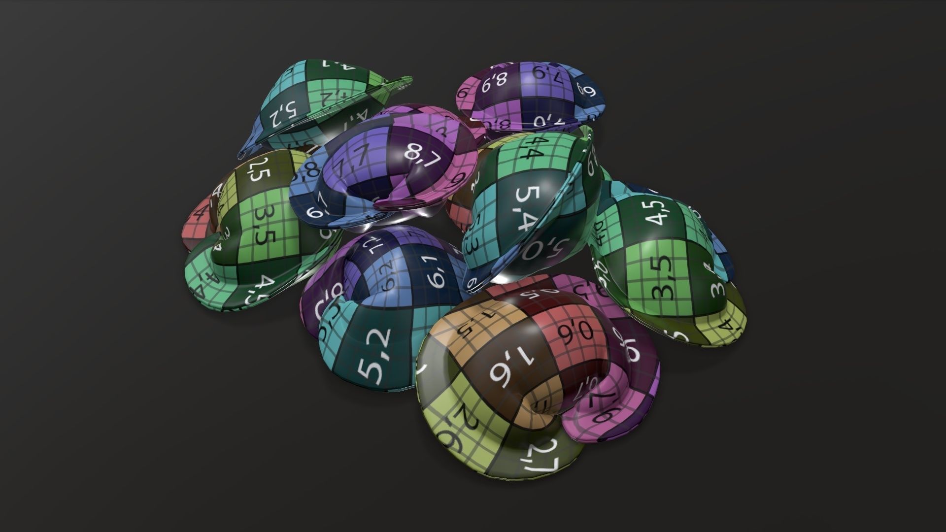 Dumplings food 03 3D model_12