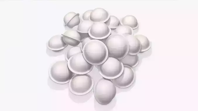 Dumplings food 04 3D model