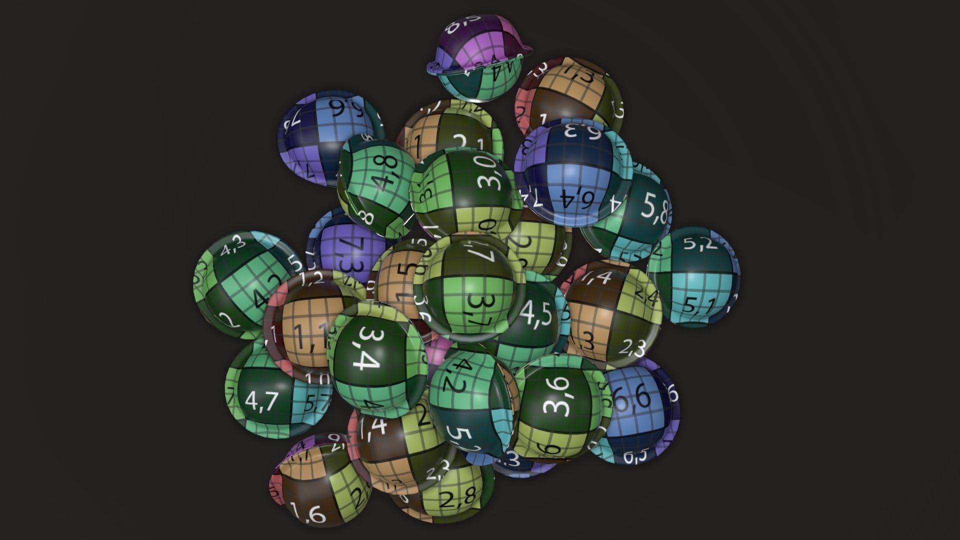 Dumplings food 04 3D model_15