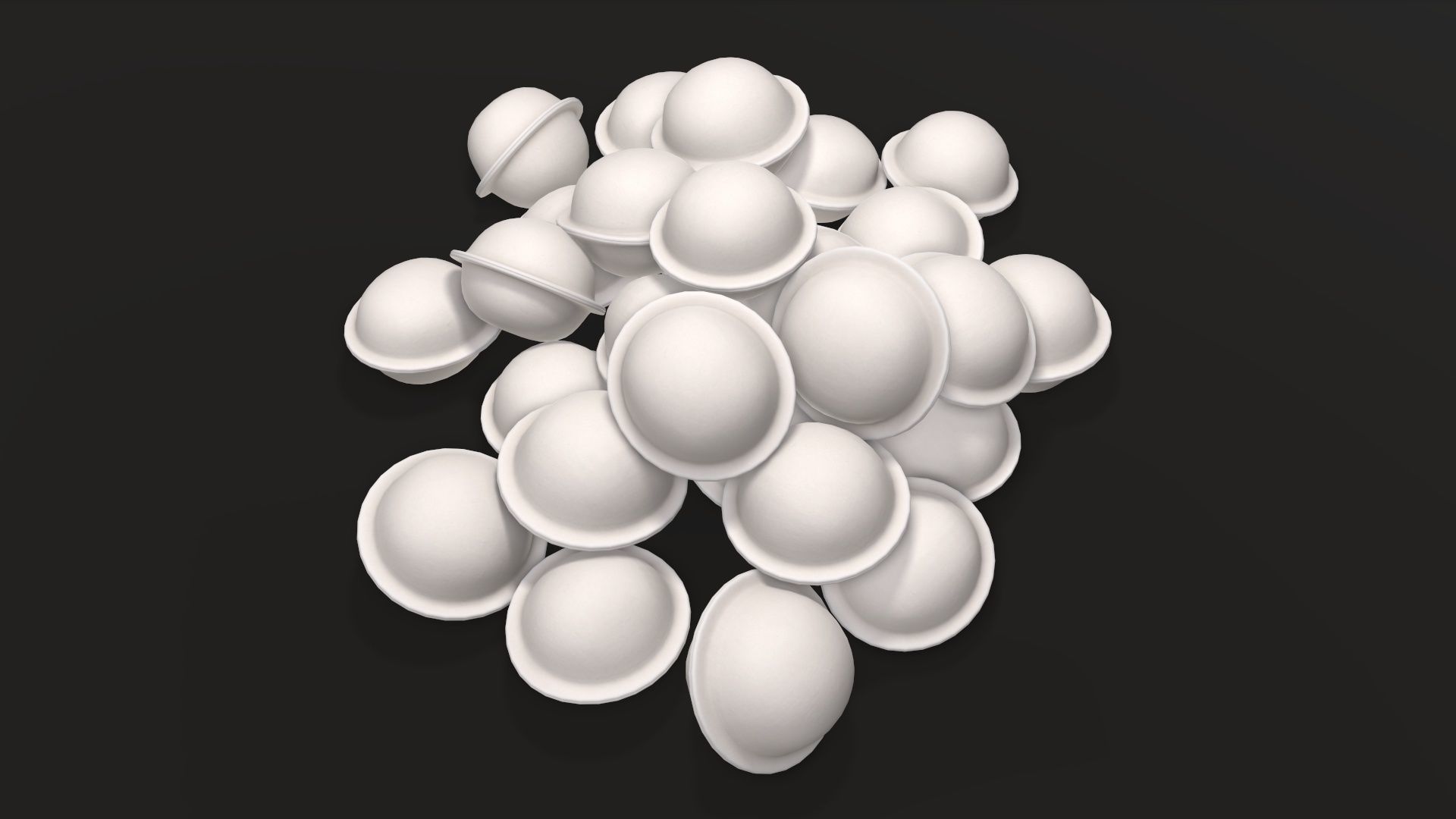 Dumplings food 04 3D model_1