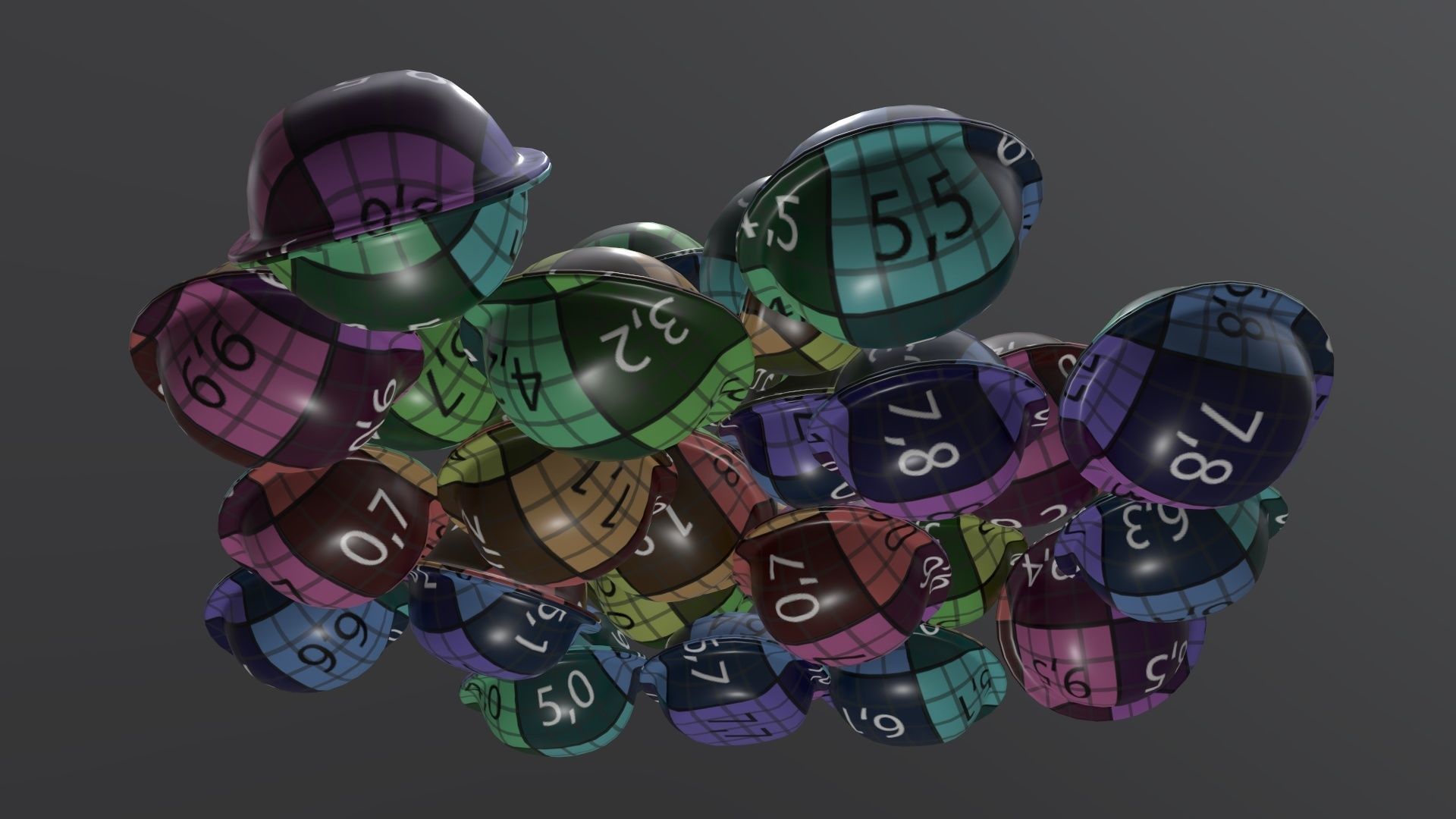 Dumplings food 04 3D model_14