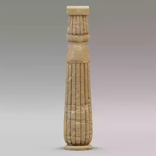 Egyptian lotiform column