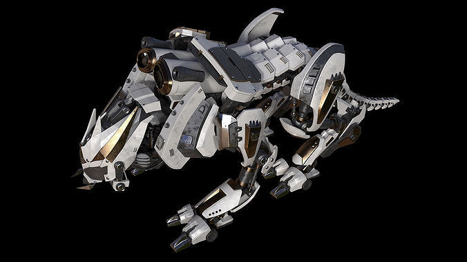 Iron tiger 3D model