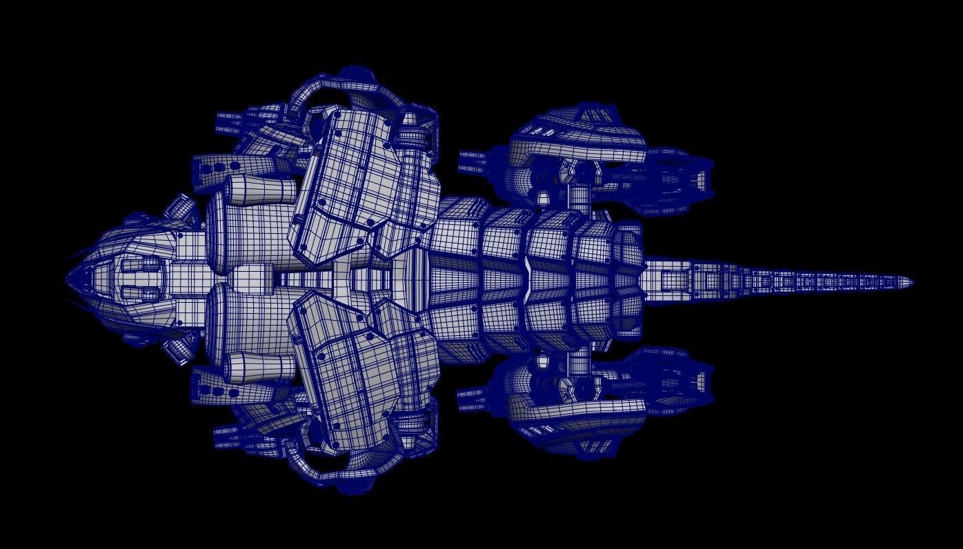 Iron tiger 3D model_7