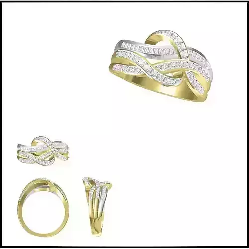 JCD Format Vintage engagement rings wax files jewelry