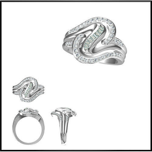 JCD Format Vintage engagement rings for sale 3dm jewelry files 3D print model