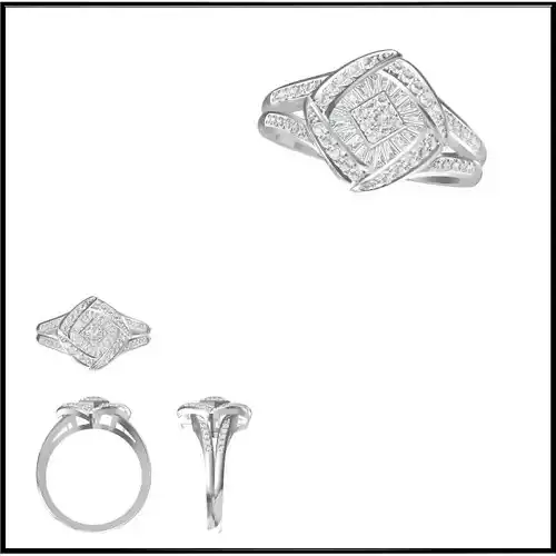 JCD Format  Diamond engagement rings ring cad