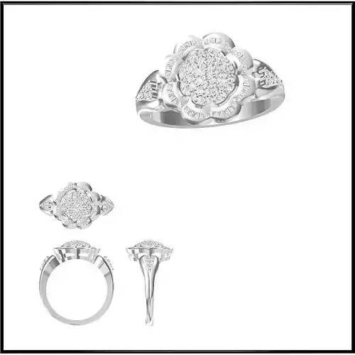 JCD Format  Diamond engagement rings cad cam jewelry