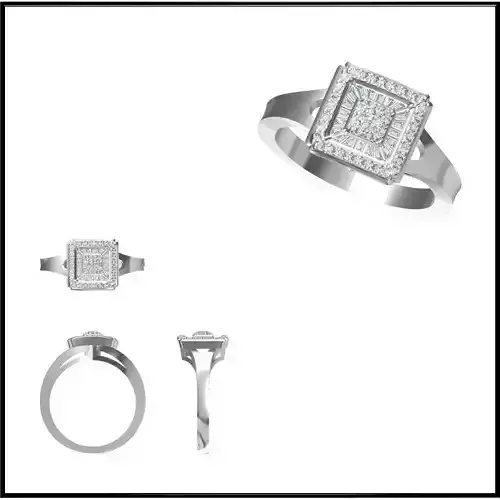 JCD Format  Diamond engagement rings 3dm jewelry