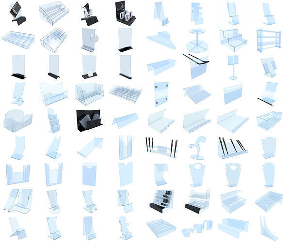 Plastic Products - 74 models 3D model