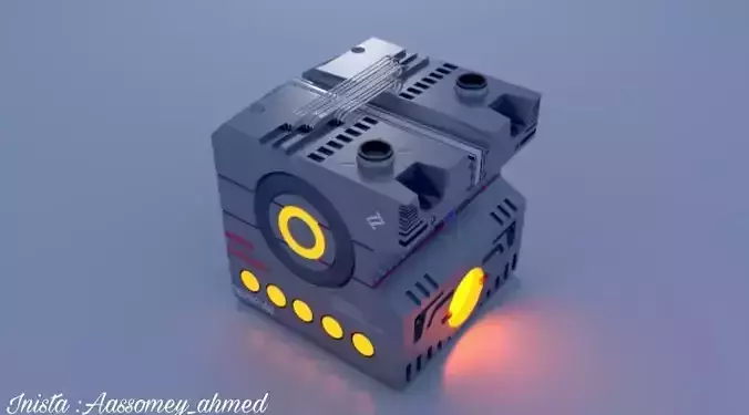 Magic box Free 3D model