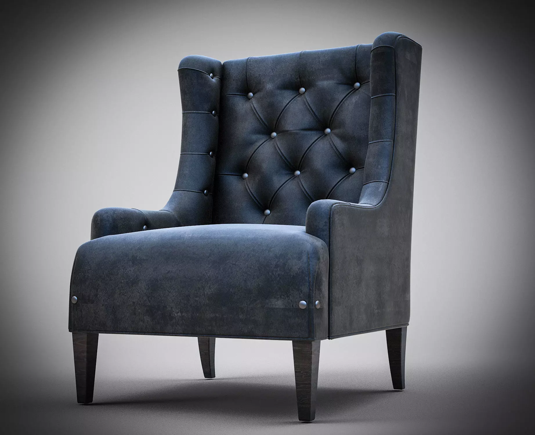 LUXURY CHAIR Free low-poly 3D model
