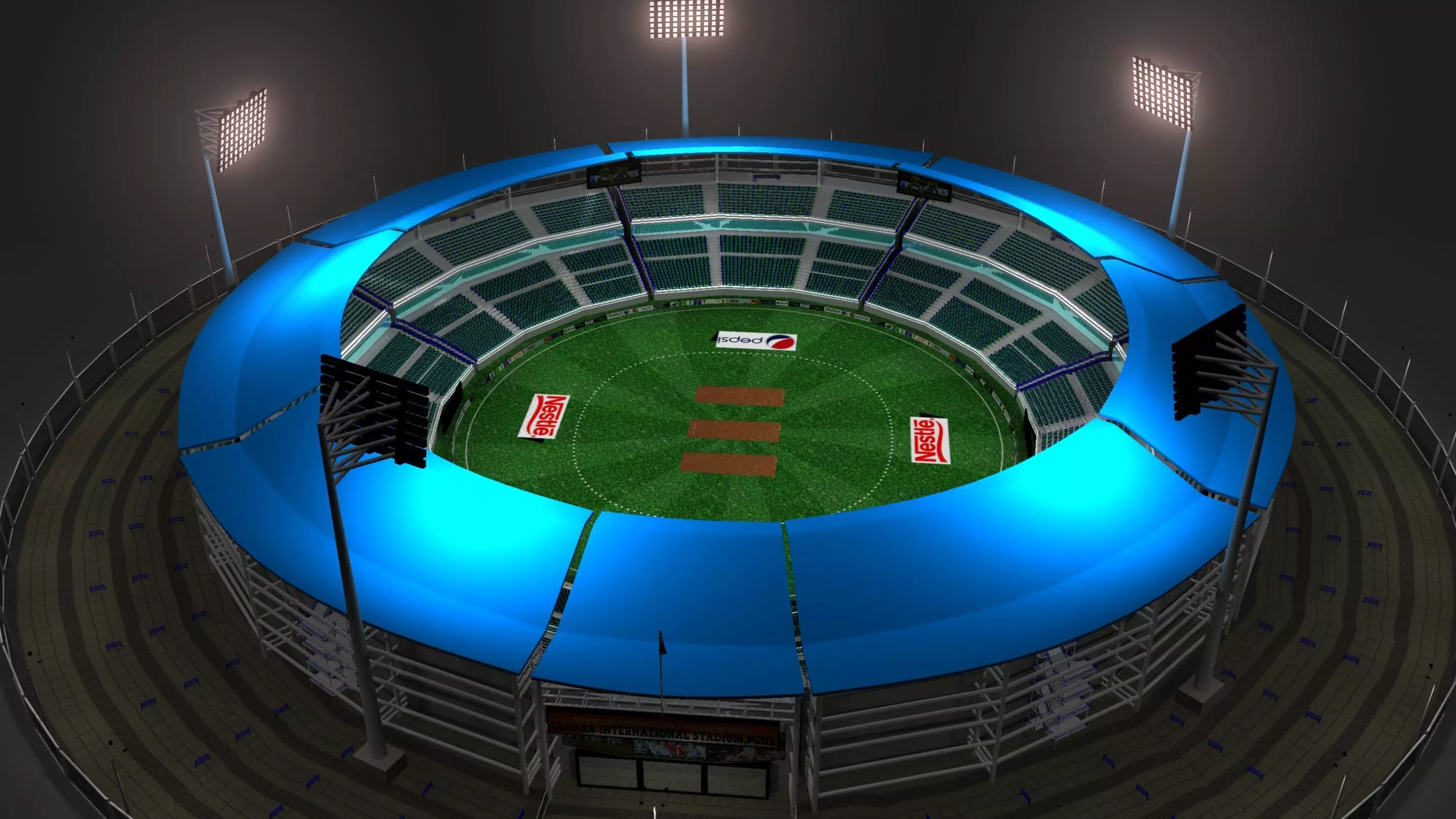 Cricket Stadium 3D model