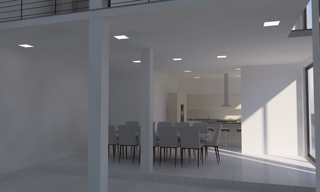 Modern House 3D model_4