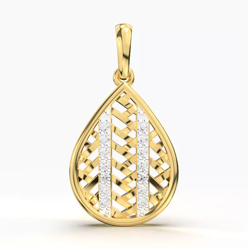 TARALA DIAMOND PENDANT 3D print model