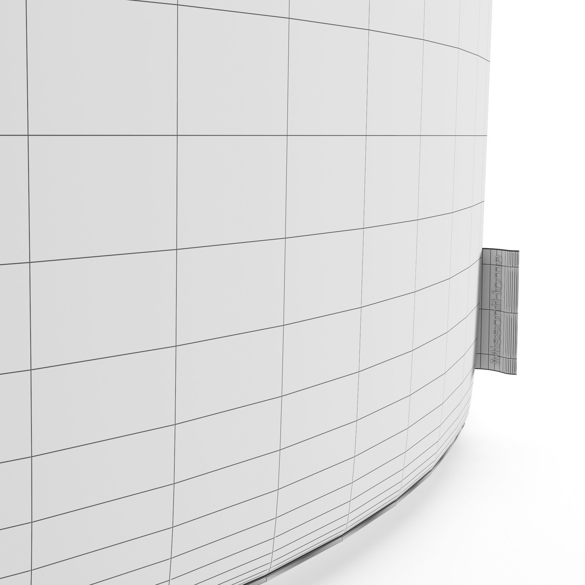 Pouf Vinci 3D model_8