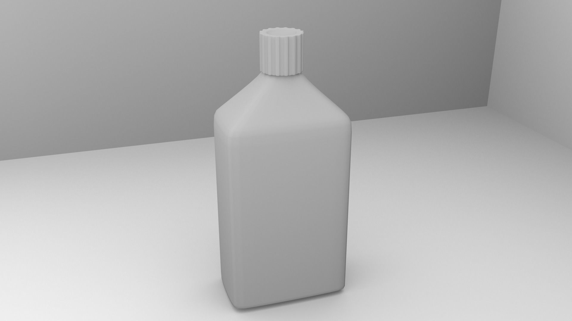 Medicine Bottle with Liquid 3D model_3