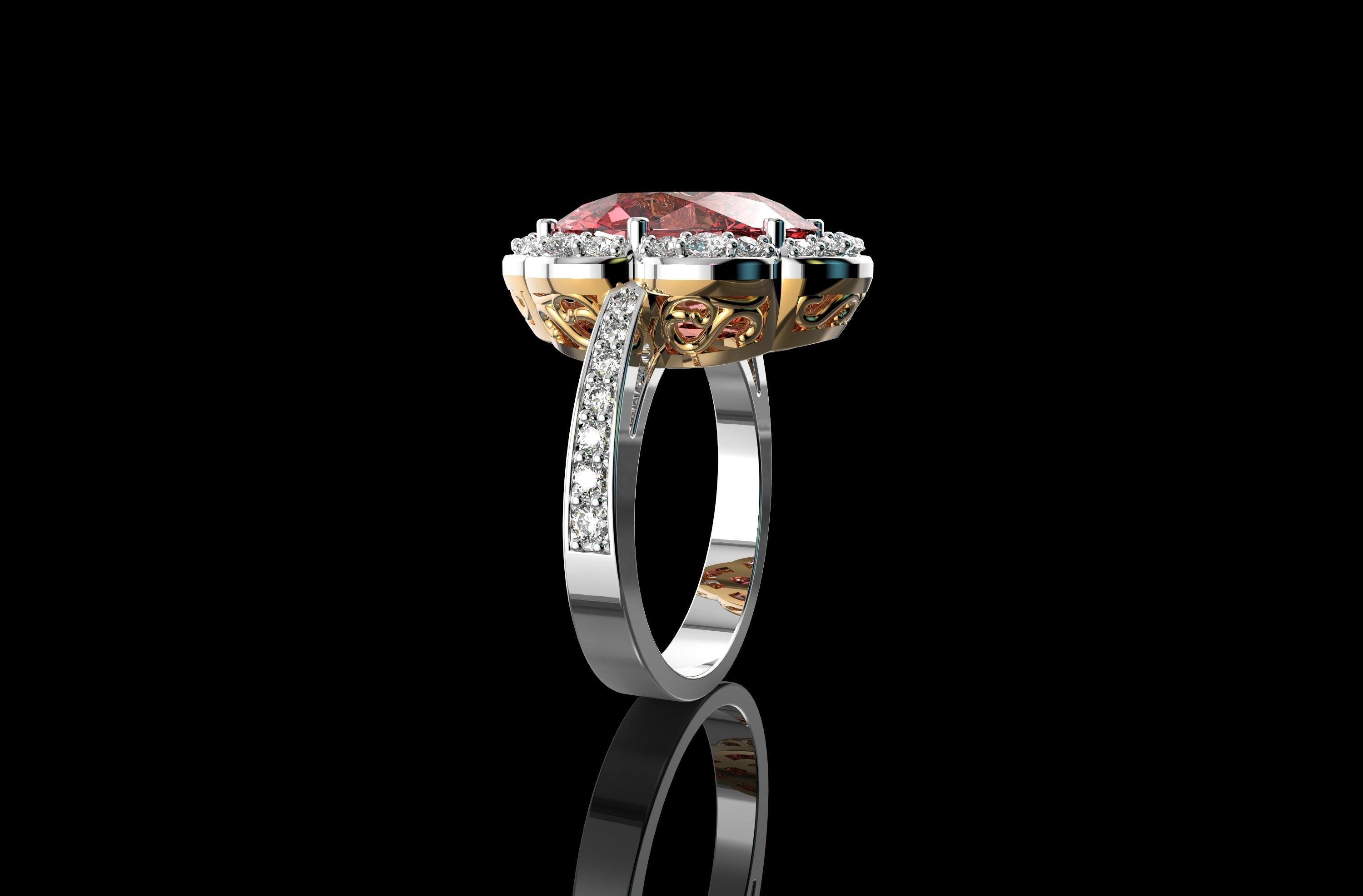 Gold N741 3D print model_2