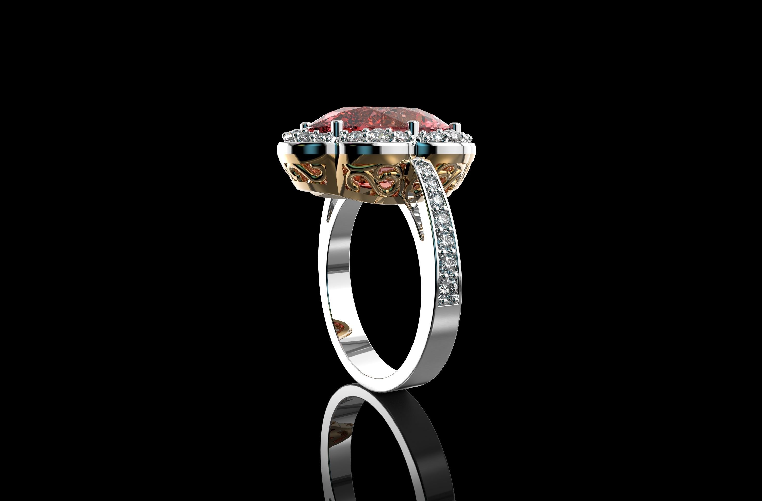 Gold N741 3D print model_4