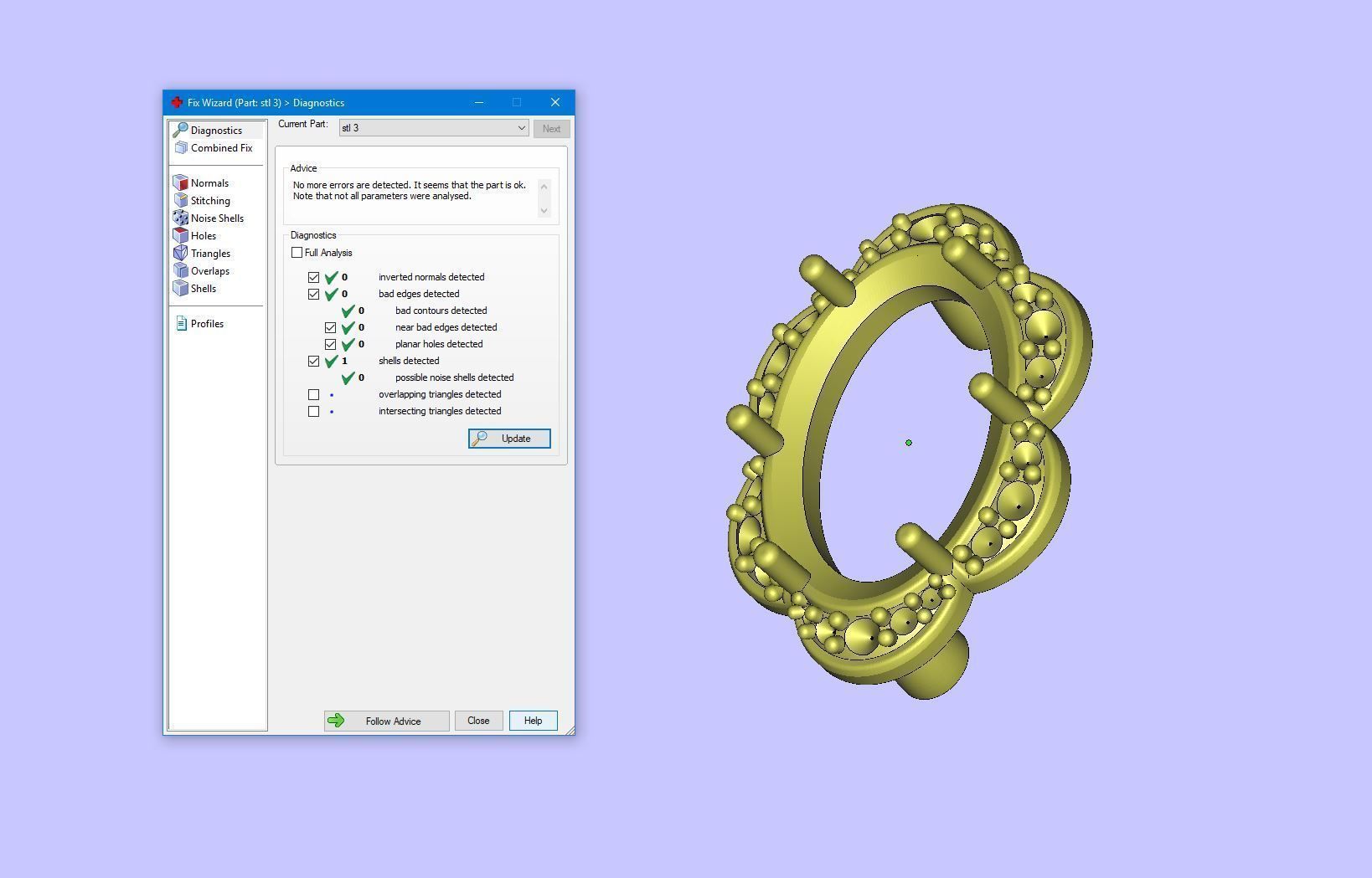 Gold N741 3D print model_11
