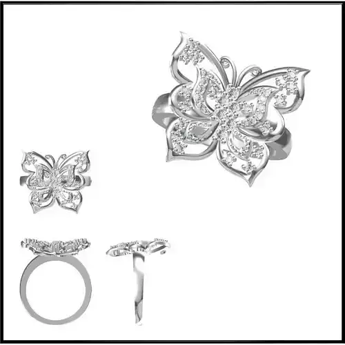 JCD Format Special rings for women jewelry cad cam masters