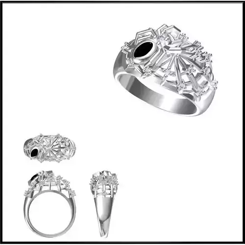 JCD Format Special rings for women for sale 3dm jewelry files