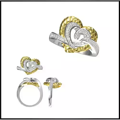 JCD Format Special rings for women computer aided jewellery