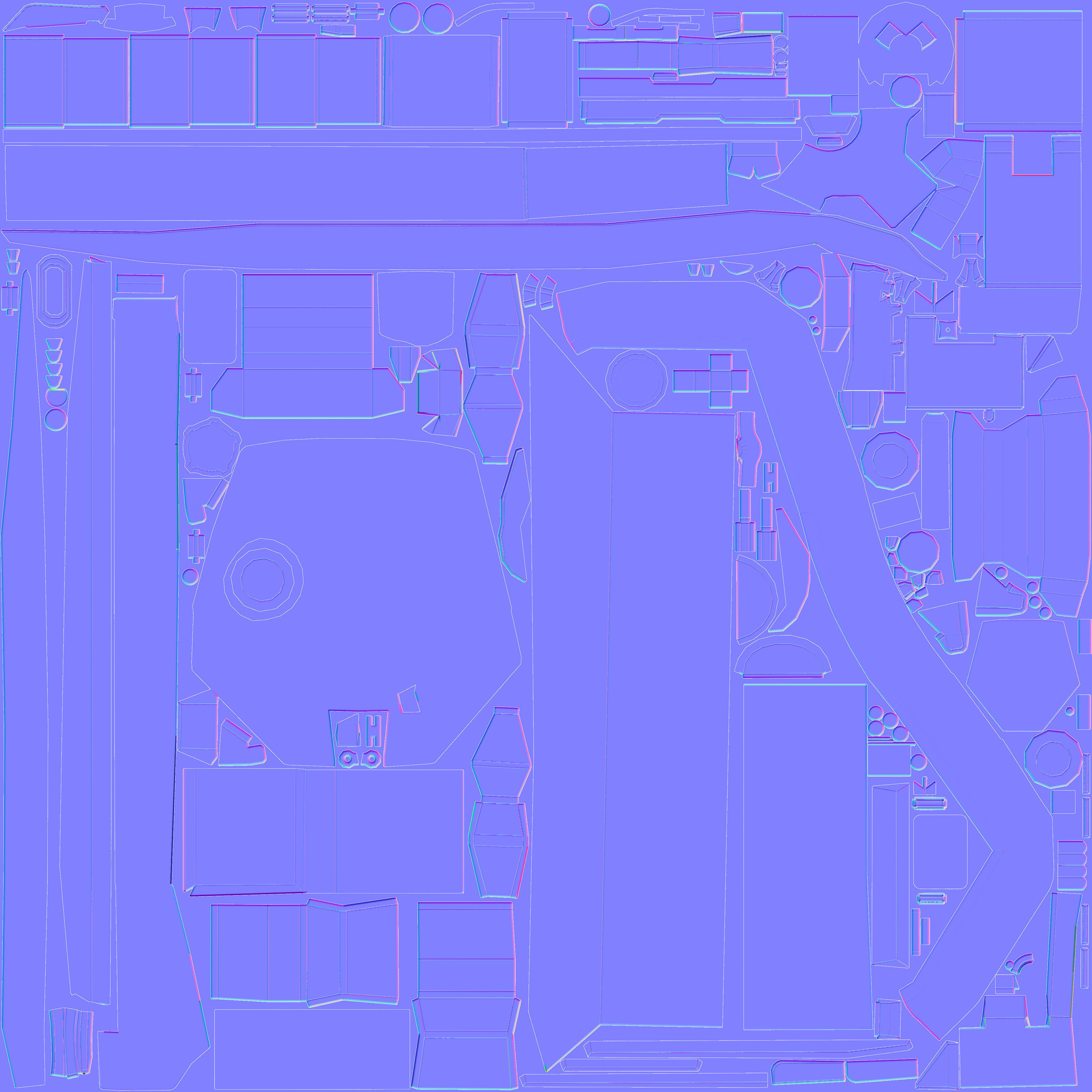 T 90 Russian Tank Low-poly 3D model_14